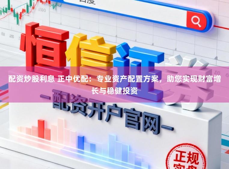 配资炒股利息 正中优配：专业资产配置方案，助您实现财富增长与稳健投资
